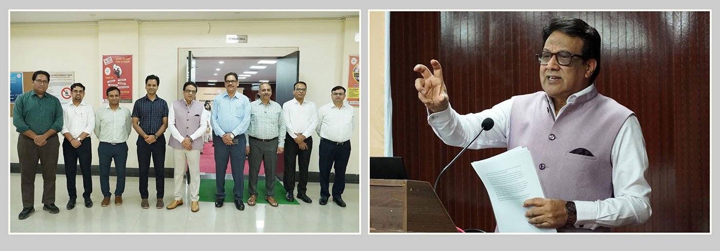 Prof. (Dr.) G.S. Bajpai was invited as Subject Expert at Faculty Development Programme Organized by NLIU